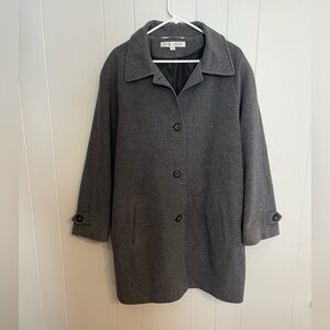 Larry‎ Levine wool coat size L